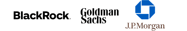 BlackRock, Goldman Sachs, JP Morgan Chase